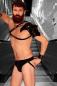 Preview: „Römischer Schulterschirm Gallerus – Schulter-Rüstung aus Latex, individuell einstellbar“