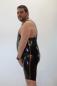 Preview: Chapsbody Bremen – offener Latexbody mit Paspel & Streifen | XS–4XL | 3–4 Wochen Lieferzeit